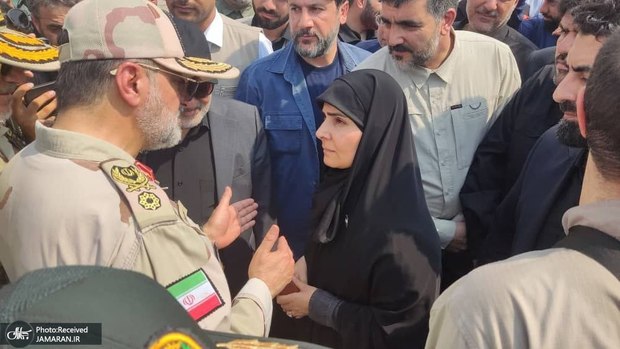 ملاقات دوباره خانم وزیر و سردار رادان در میدان