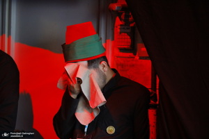 دسته عزاداری شهادت حضرت علی (ع) با حضور آیت‌الله العظمی وحید خراسانی