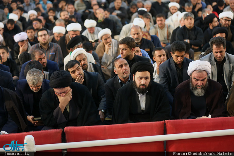 مراسم احیاء شب بیست و یکم ماه مبارک رمضان درحرم مطهر امام خمینی (س) /2