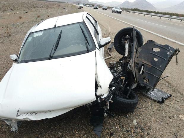 حادثه رانندگی در آزاد راه اصفهان-نطنز 10 مصدوم برجاگذاشت