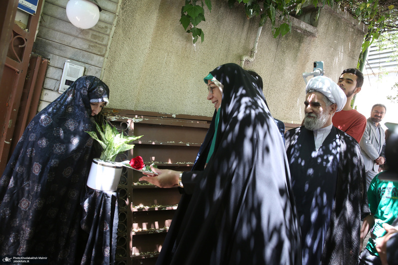 مراسم «کوچه آفتاب» در جماران - 2