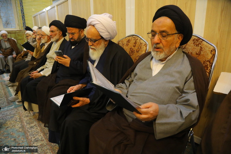 مراسم بزرگداشت مرحوم آیت الله محمدرضا مامقامی