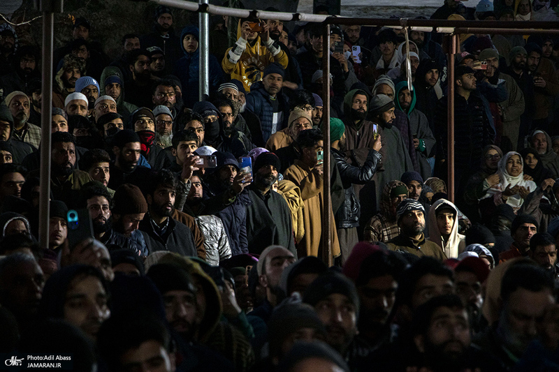 جشن عید مبعث در درگاه حضرت‌بال کشمیر هند