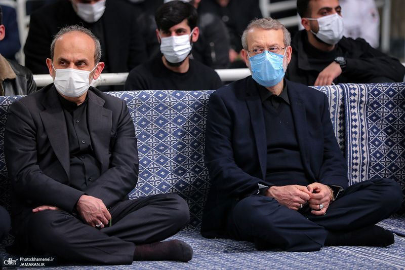 اولین شب مراسم عزاداری حضرت فاطمه‌ زهرا (س) در حسینیه امام خمینی