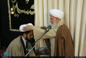 اقامه نماز عید سعید قربان در روستای احمدآباد دماوند توسط آیت الله العظمی جوادی آملی