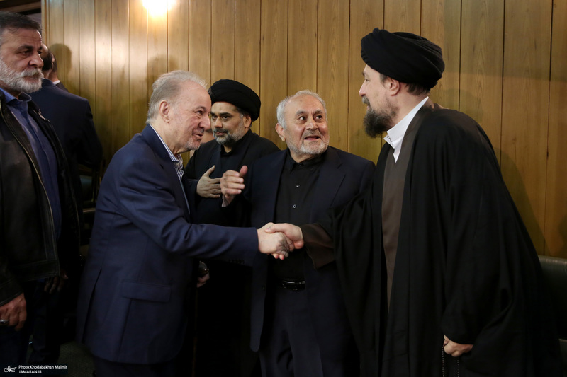 مراسم چهلمین روز درگذشت آیت الله بجنوردی در دائره المعارف بزرگ اسلامی - 1