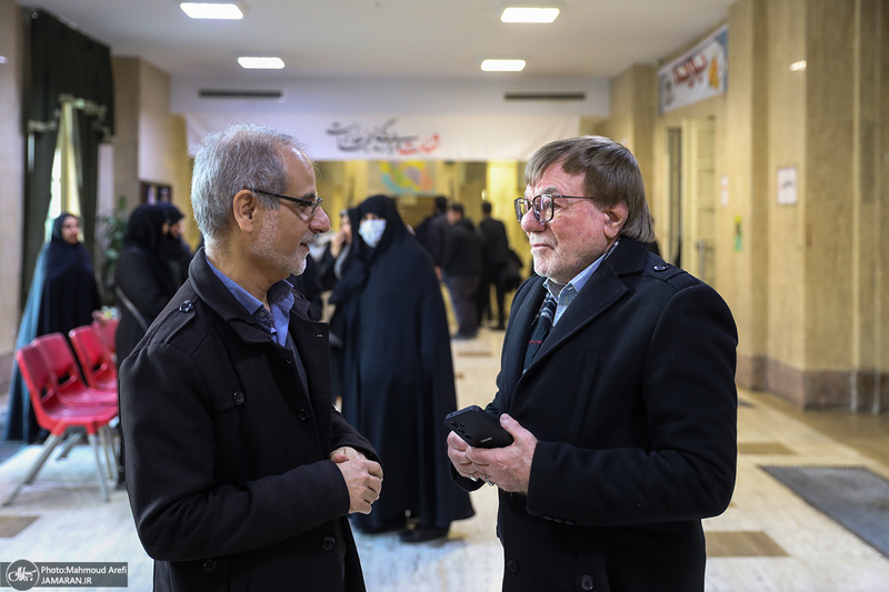 مراسم تشییع پیکر رضا رئیس طوسی استاد دانشکده حقوق و علوم سیاسی دانشگاه تهران