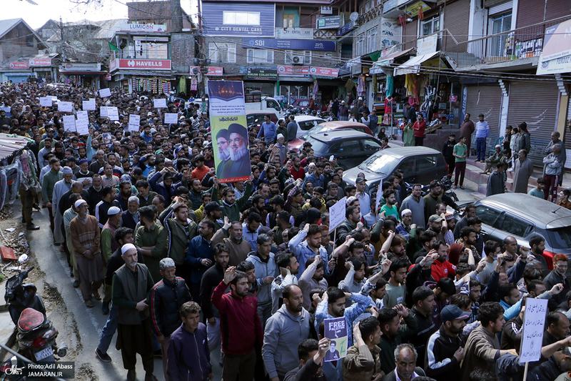 تصاویر اختصاصی جماران از راهپیمایی روز جهانی قدس در کشمیر