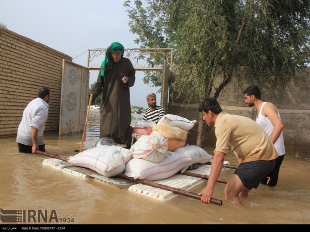 بیش از 40 هزار نفر در سیلاب خوزستان امداد رسانی شدند