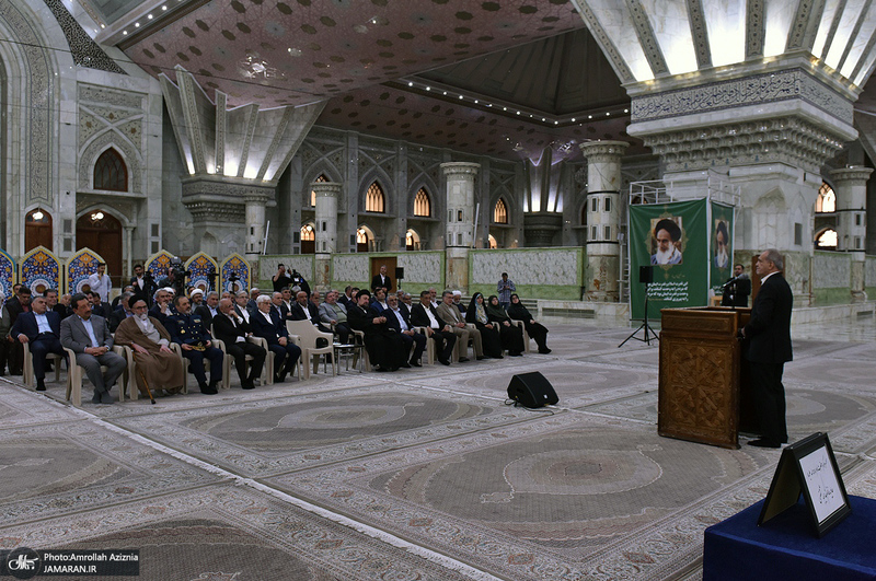 تجدید میثاق رئیس‌جمهور و اعضای دولت با آرمان‌های حضرت امام خمینی - 1