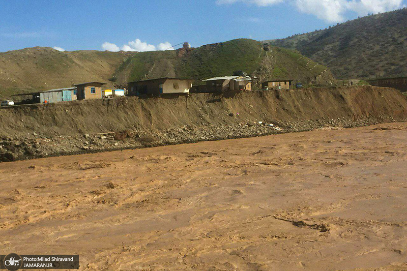 خسارات سیل به شهر کوهدشت و روستاهای بخش شاهیوند شهرستان چگینی