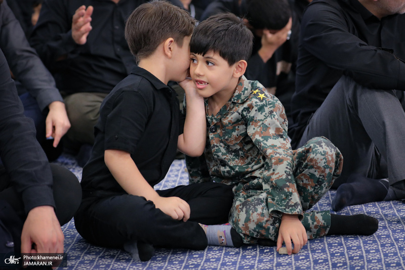 آخرین شب مراسم عزاداری حضرت اباعبدالله الحسین (ع) در حسینیه امام خمینی