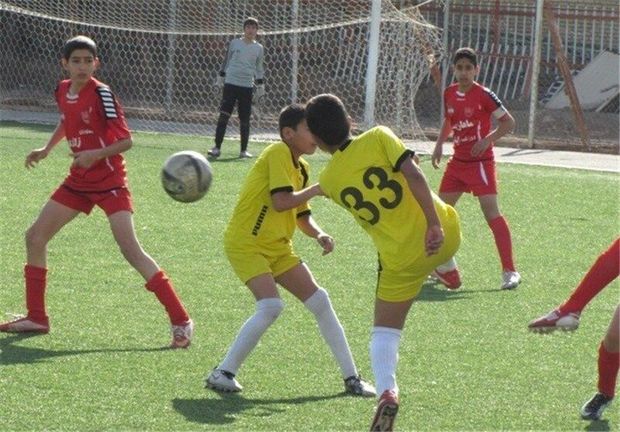 هفته نهم لیگ برتر فوتبال نونهالان در رامشیر برگزار شد