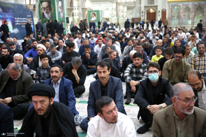 مراسم تحویل سال نو در حرم مطهر امام خمینی (س)