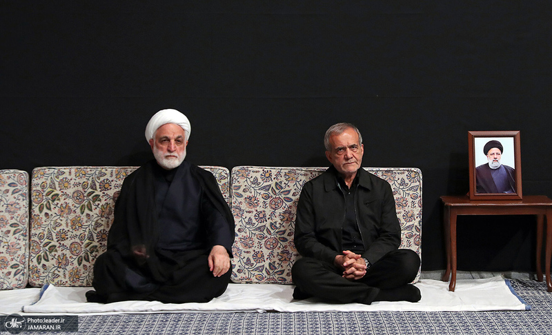 اولین شب مراسم عزاداری حضرت اباعبدالله الحسین (ع) در حسینیه امام خمینی