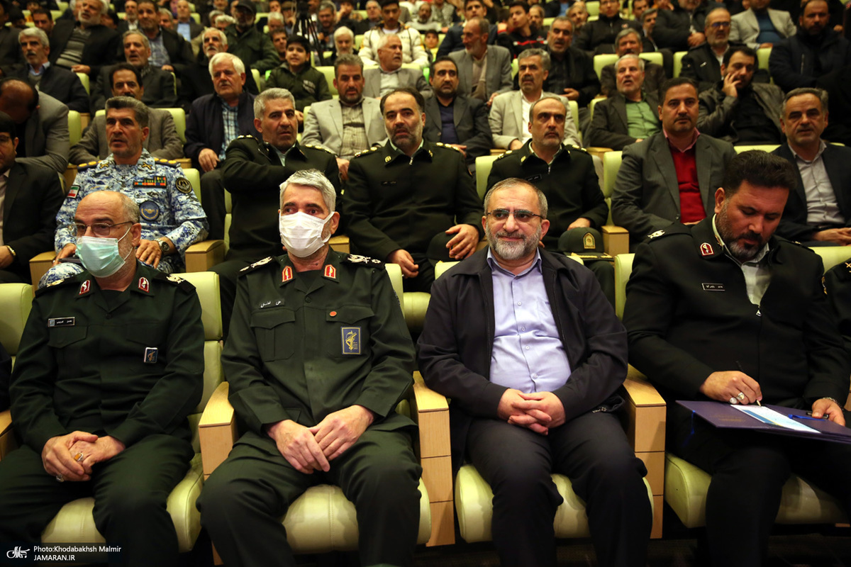 مراسم گرامیداشت یاد و خاطره شهدای شهرستان خمین در عملیات طریق القدس 