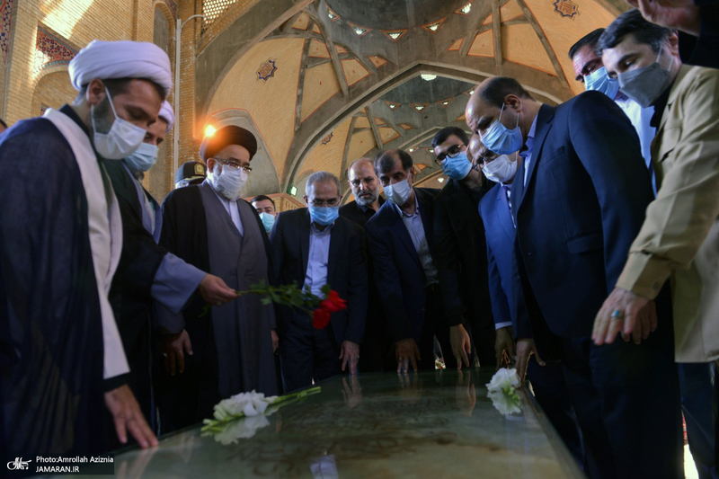 مراسم بزرگداشت شهدای هشتم شهریور