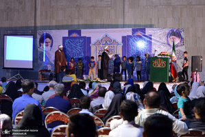 مراسم جشن شب عید غدیر در جوار حرم مطهر بنیانگذار جمهوری اسلامی ایران