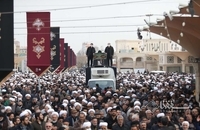 پیکر آیت الله روحانی در قم تشییع و تدفین شد (16)