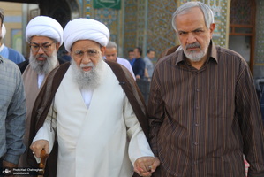 مراسم تشییع مرحوم استاد محمد حسین حشمت‌پور‎