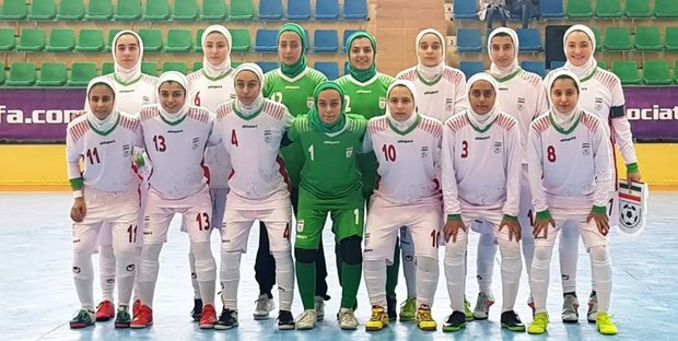 تیم فوتسال دختران ترکمنستان را گلباران کرد
