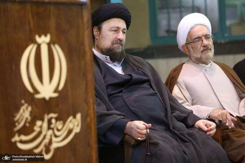 دیدار جمعی از جانبازان واقعه هفتم تیر با سید حسن خمینی