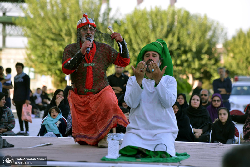 تعزیه خوانی در حرم مطهر امام خمینی(س)