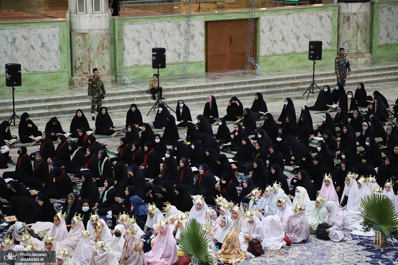 نخستین کنگره قرآنی آموزش و پرورش منطقه 2 تهران در حرم امام خمینی (س)