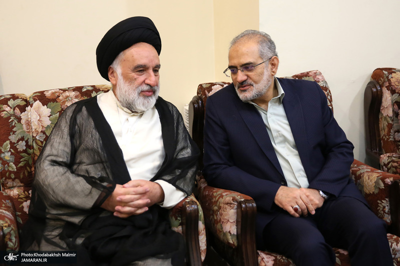 حاشیه تجدید میثاق رئیس جمهور و اعضای دولت با آرمان های حضرت امام خمینی (س)