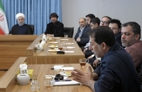 دیدار جمعی از جوانان فعال سیاسی و رسانه‌ای با حسن روحانی (7)