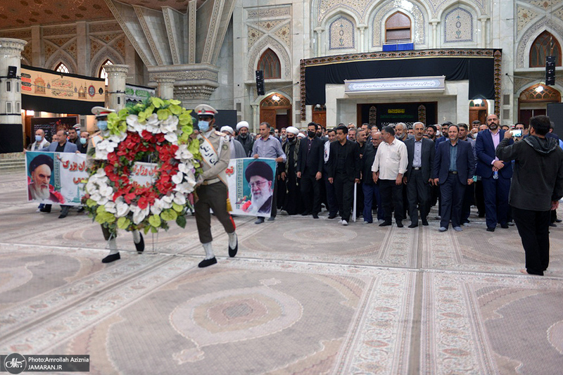 تجدید میثاق بسیجیان ادارات و وزارتخانه های استان تهران با آرمان های امام خمینی (س)