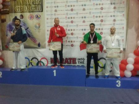 کسب مدال های رنگارنگ توسط ورزشکاران کاراته کای ایلامی در مسابقات بین المللی گرجستان