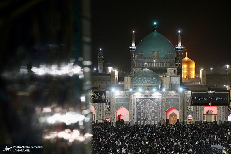 مراسم خطبه خوانی شب شهادت امام رضا (ع)