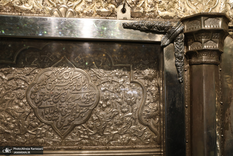 غباروبی ضریح مطهر حضرت عبدالعظیم حسنی (ع) و امام زاده حمزه (ع)