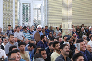 حضور سید حسن خمینی در روستای خیارج استان قزوین -3