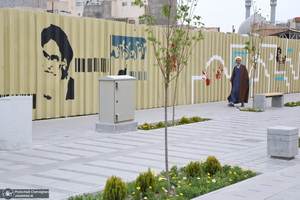 مراسم آغاز  سال 1401 در حرم کریمه اهل بیت (ع)‎