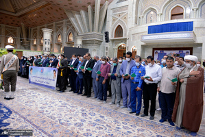 تجدید میثاق رئیس، معاونان و کارکنان سازمان آموزش فنی و حرفه ای کشور با آرمان‌های حضرت امام (س)