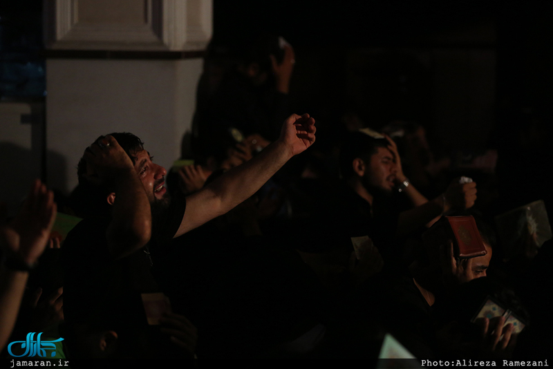 مراسم احیای شب بیست و یکم ماه مبارک رمضان در موسسه انصار الحسین(ع)