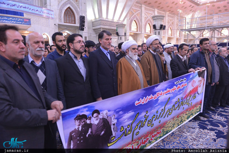 تجدید میثاق وزارتخانه ها، اصناف، نهادها، سازمان ها و اقشار مختلف مردم با آرمان های امام خمینی(س)-1