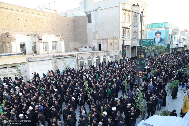 مراسم عزاداری شهادت حضرت علی(ع) با حضور آیت الله العظمی وحید خراسانی