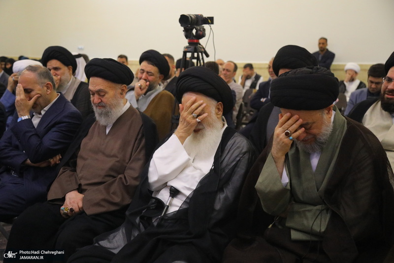 مراسم افتتاح حسینیه آیت الله العظمی بروجردی (ره) در شهر سامرا