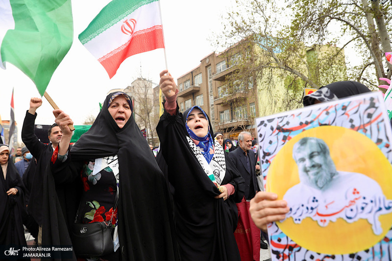 راهپمایی با شکوه روز قدس در تهران-۳