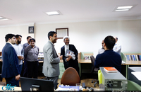 دیدار حجت الاسلام مازنی از موسسه مطبوعاتی جماران