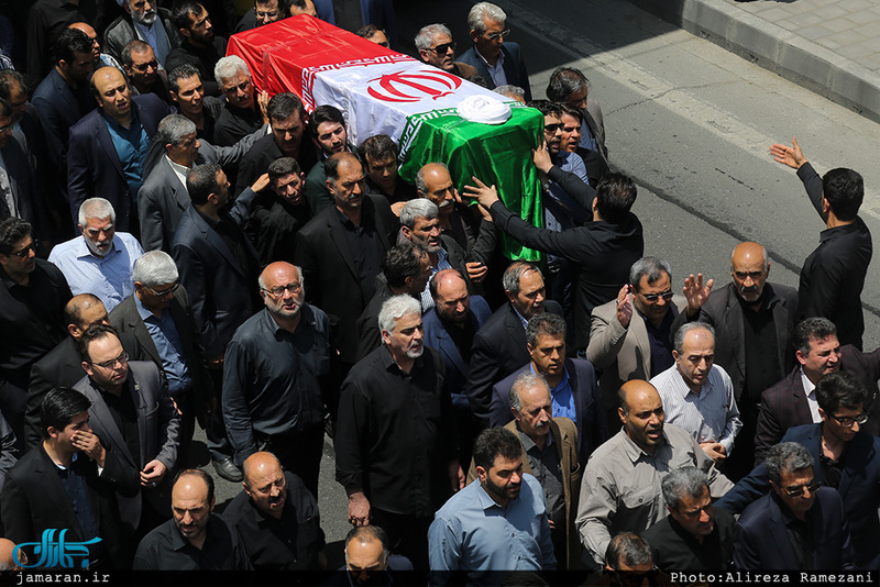 مراسم تشییع حجت الاسلام و المسلمین دکتر احمد احمدی 