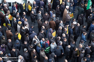 راهپیمایی مردم سراسر کشور در محکومیت ترور سردار قاسم سلیمانی 