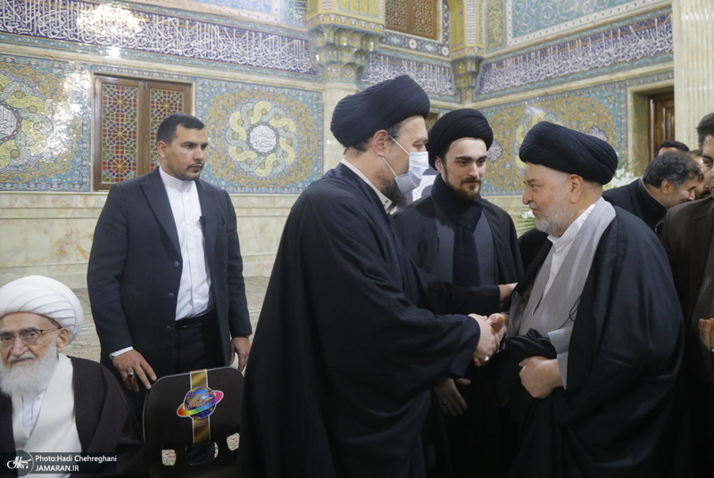 مراسم بزرگداشت آیت الله موسوی بجنوردی (ره) در قم - 1