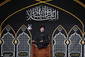 مراسم عزاداری شب عاشورای حسینی (ع) در حسینیه امام خمینی