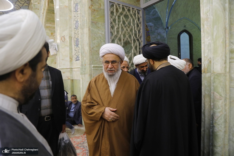 مراسم بزرگداشت آیت الله امامی کاشانی (ره) در مسجد اعظم قم