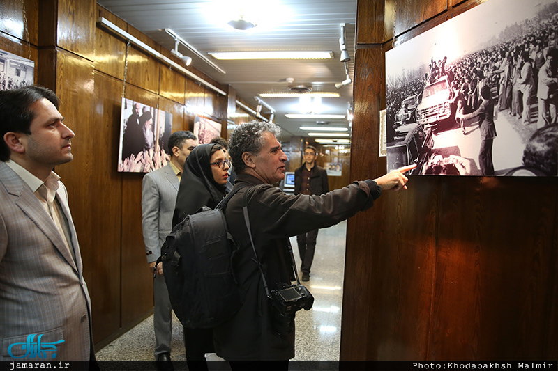 بازدید عکاس مشهور فرانسوی از بیت امام در جماران