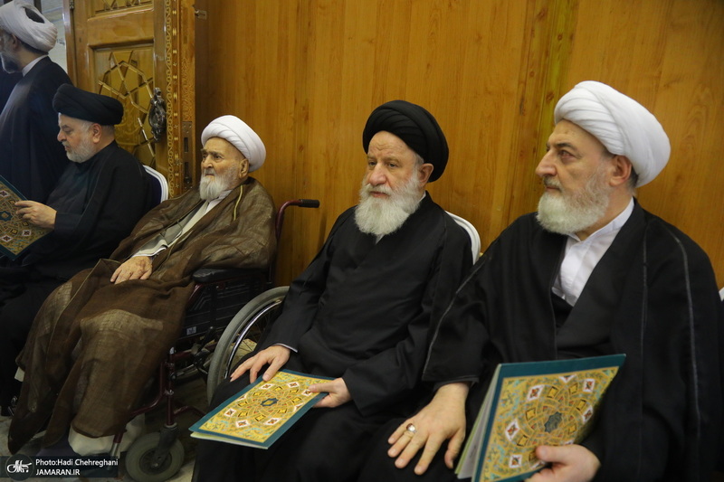 مراسم چهلمین روز درگذشت حاجیه خانم صدیقه بروجردی مادر شهید عیسی بروجردی